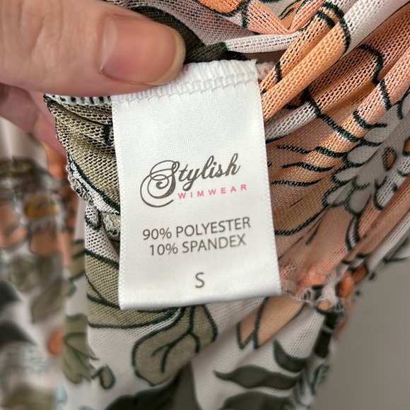 Stylish Swimwear Floral Maxi Coverup - Picture 8 of 14